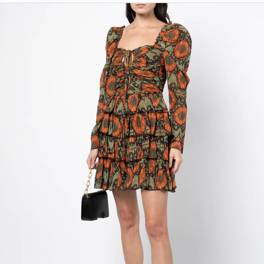 Ulla Johnson Naiya abstract-print dress